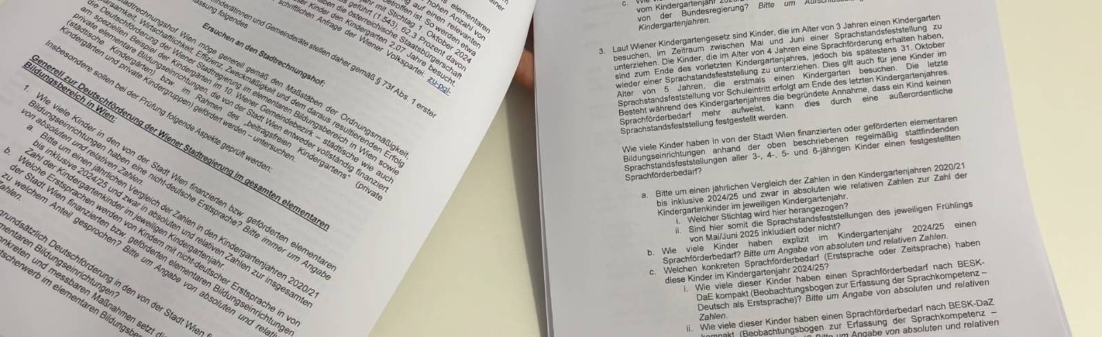 ÖVP kritisiert Deutschkrise im Wiener Bildungssystem