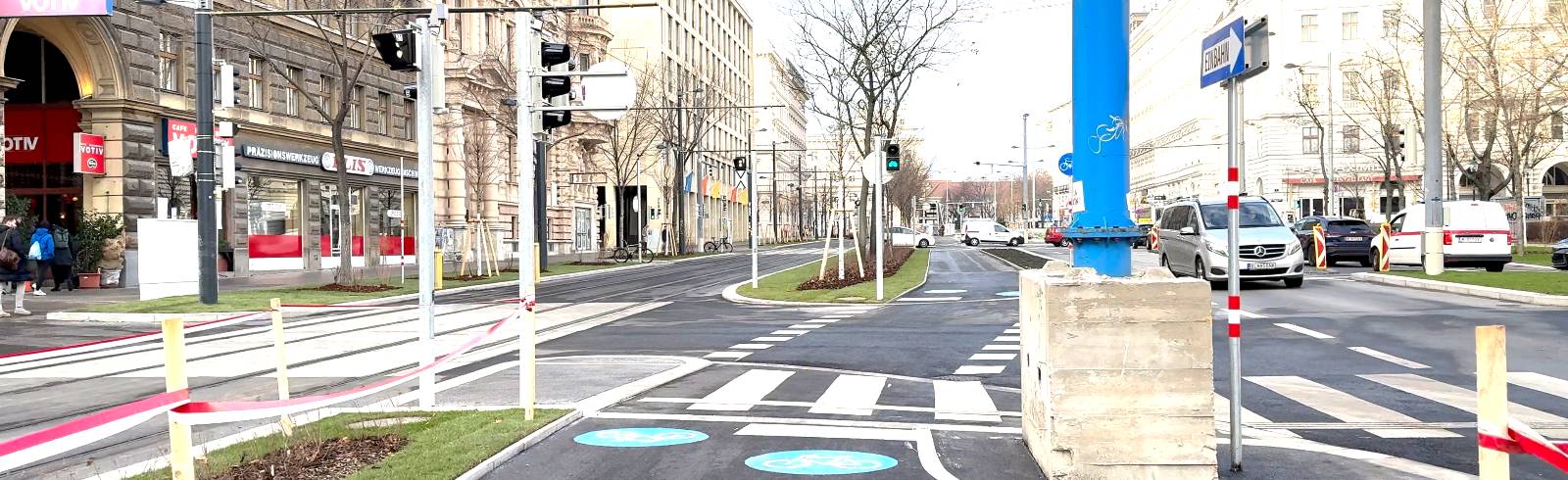 Universitätsstraße: Neuverteilung des öffentlichen Raums