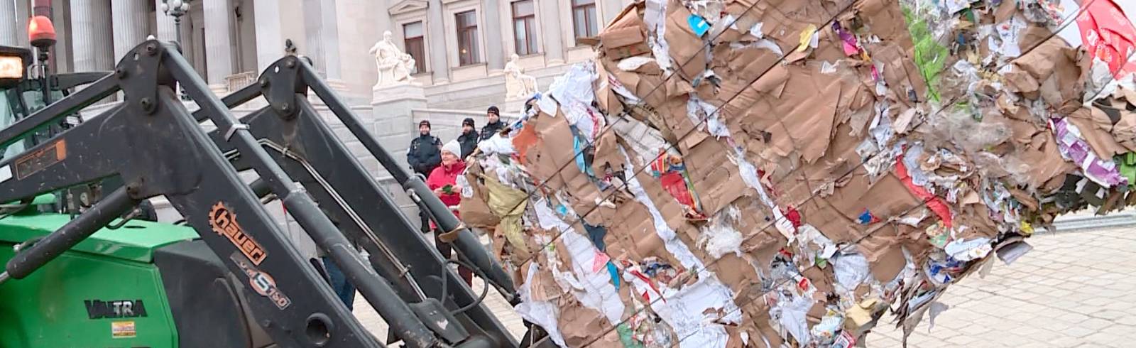 Parlament: Bauern protestieren gegen Bürokratie