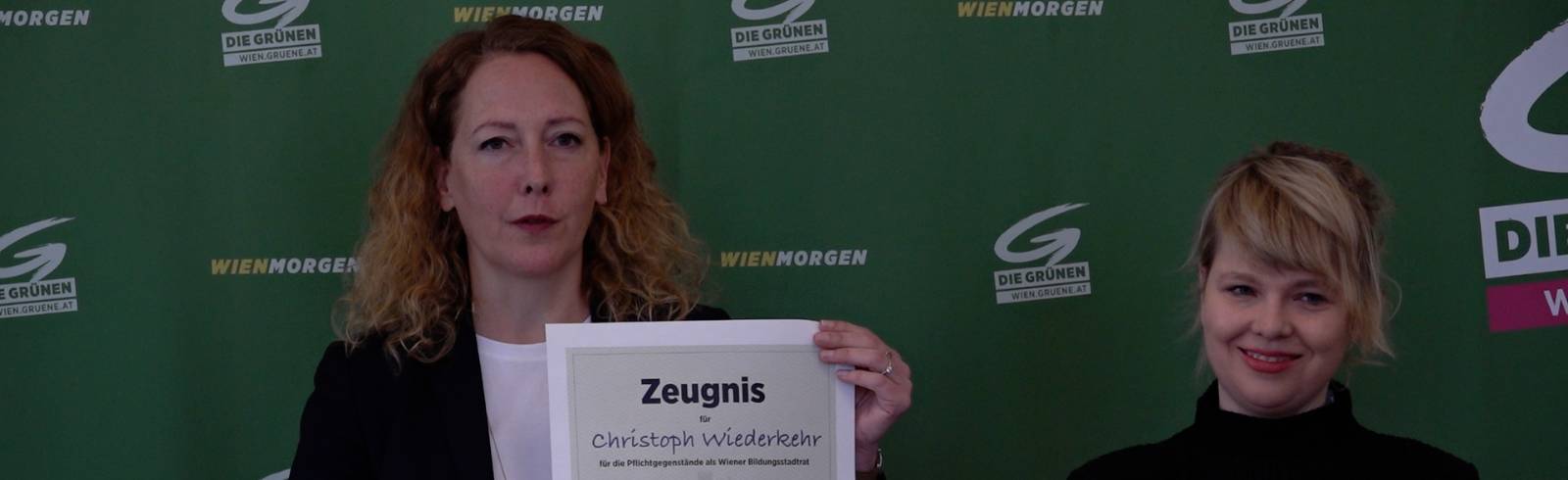 Wien wählt:  Grüne stellen Wiederkehr ein schlechtes Zeugnis aus