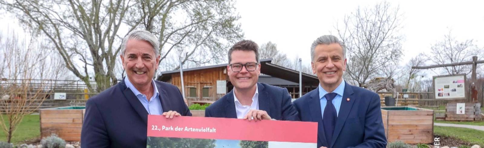 Bezirksflash: Park der Artenvielfalt nimmt Form an