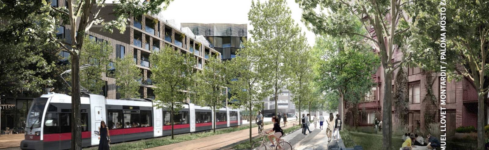 Bezirksflash: Neues klimafittes Stadtquartier geplant