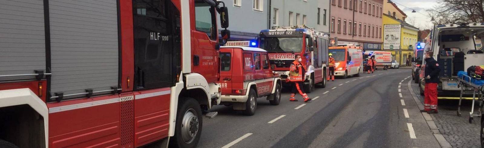 Brand in Pensionistenheim - drei Verletzte