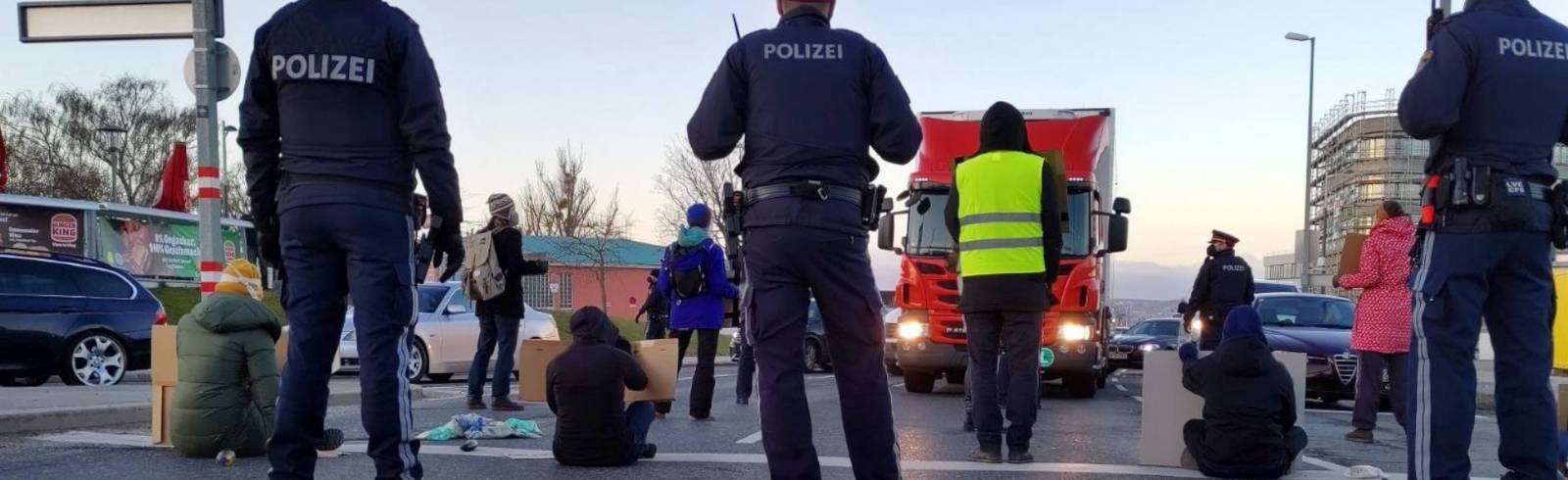 Bezirksflash: Warnstreik am Verteilerkreis