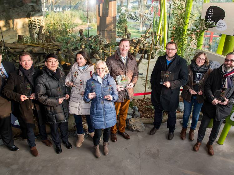 Schönbrunn gewinnt zwei Panda-Awards