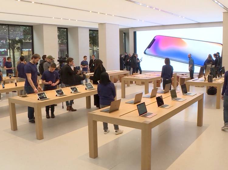 Apple Store: Countdown zur Eröffnung