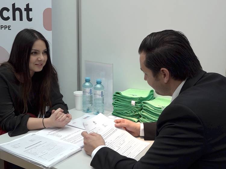 Speed-Dating für Jobsucher