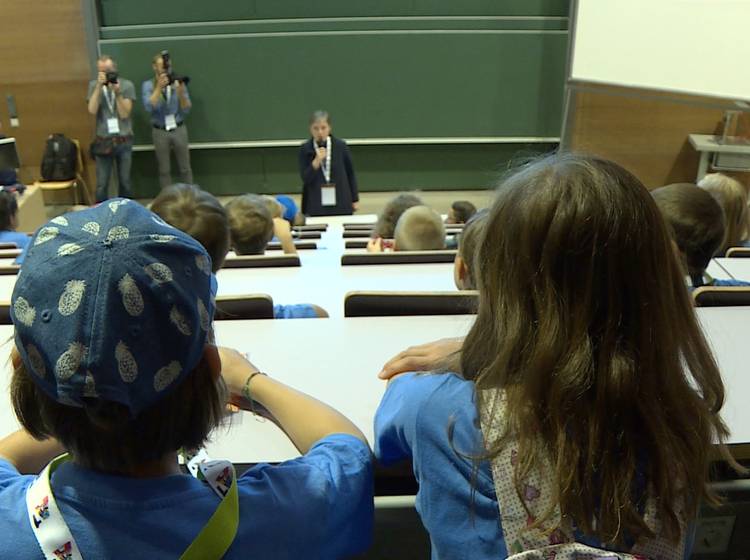 Kinderuni: "Programmieren ist voll in"