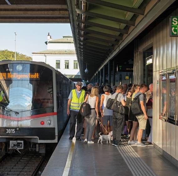 U4 fährt wieder bis nach Heiligenstadt