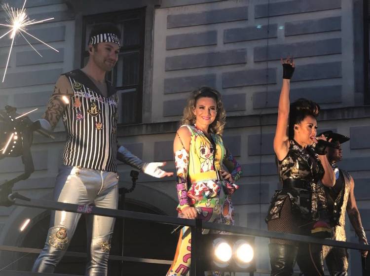 Vengaboys bringen Ballhausplatz zum Beben