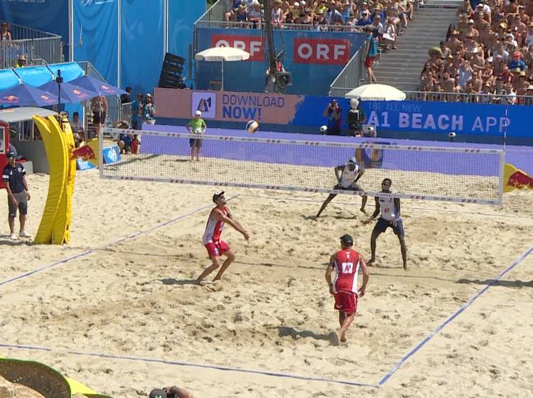 Voller Erfolg für Beachvolleyball-Turnier