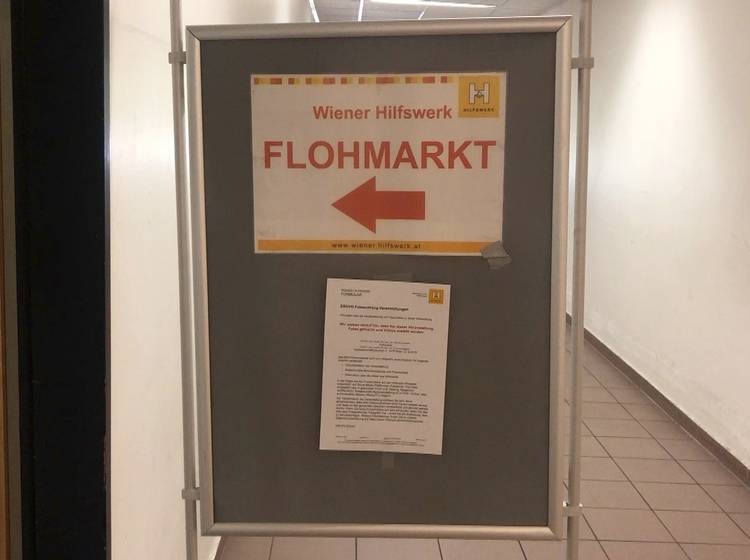 Bezirksflash: Sozialflohmarkt in Neubau