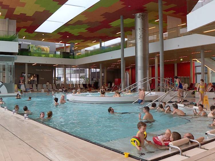 Bestes Wetter für die Therme Wien