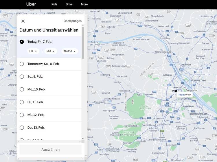 Entscheidung im Streit: Uber gegen Wiener Taxler