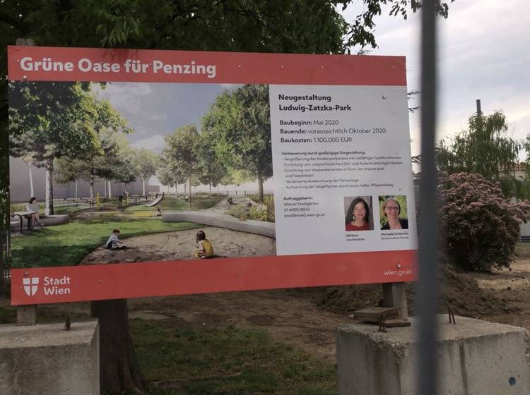 Penzing: Das wird aus dem Ludwig-Zatzka-Park