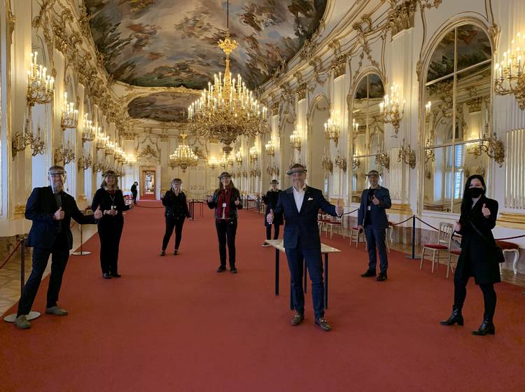 Schönbrunn: Aufbruchsstimmung im Schloss