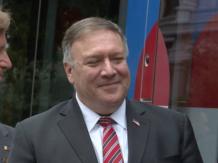 USA: Außenminister Pompeo fährt Bim