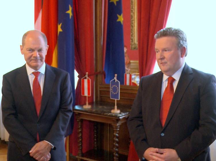 Olaf Scholz traf Michael Ludwig