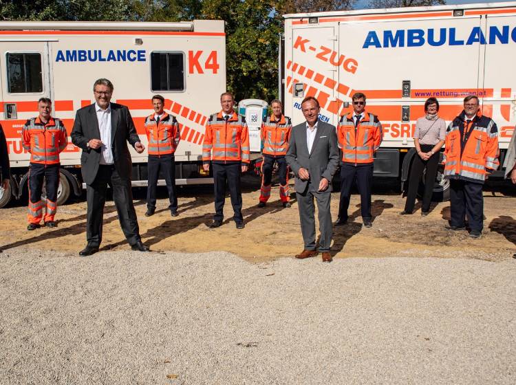 Bezirksflash: Neue Rettungszentrale in Liesing