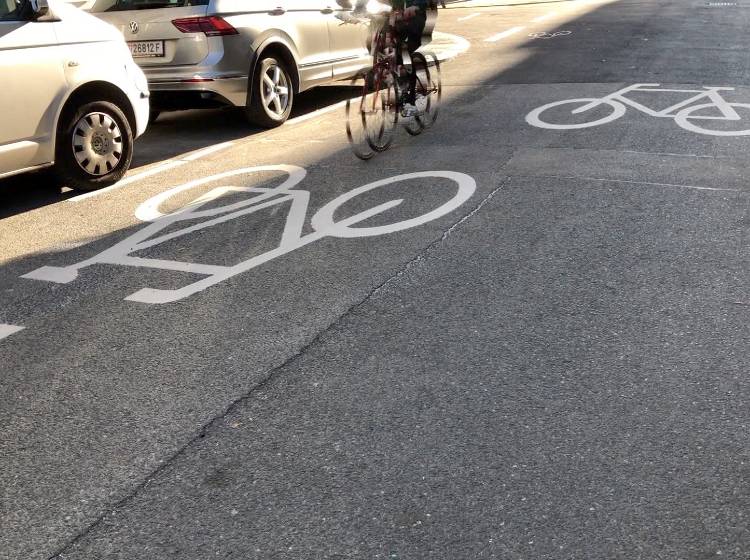 Bezirksflash: Vorrang für Radfahrer