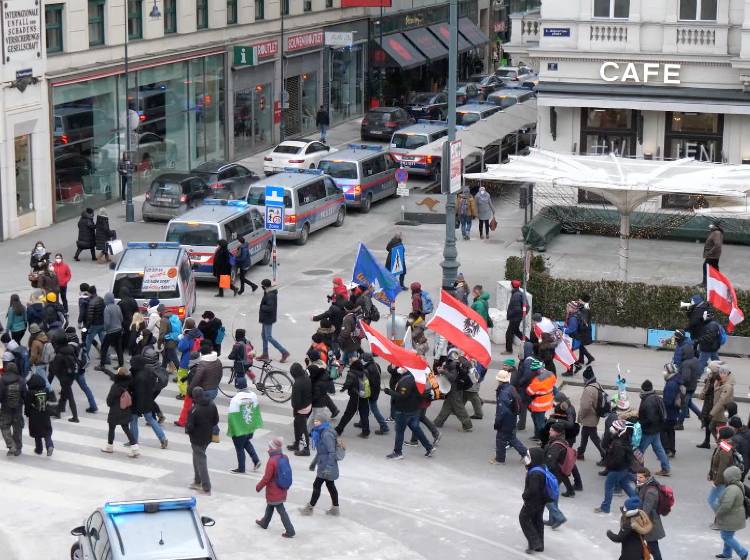 Demo-Bilanz: 1.600 Anzeigen und 5 Festnahmen