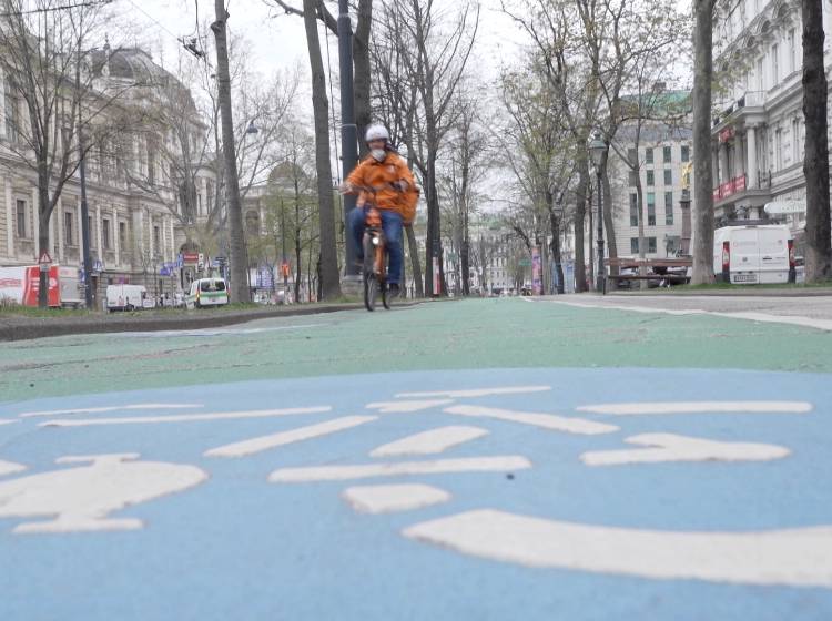 Wien in Zahlen: Mehr Platz zu Fuß und mit dem Rad