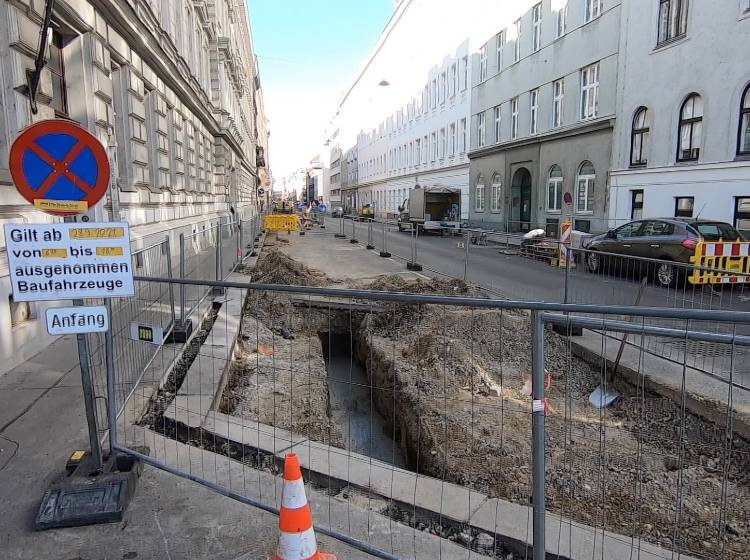 Bezirke: Weyringergasse wird erneuert