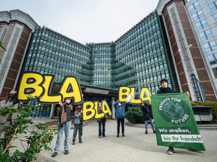 Bezirksflash: Protest für Klimaschutz