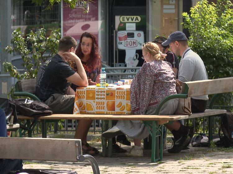 Deutsch im Park: "Es hilft uns wirklich!"