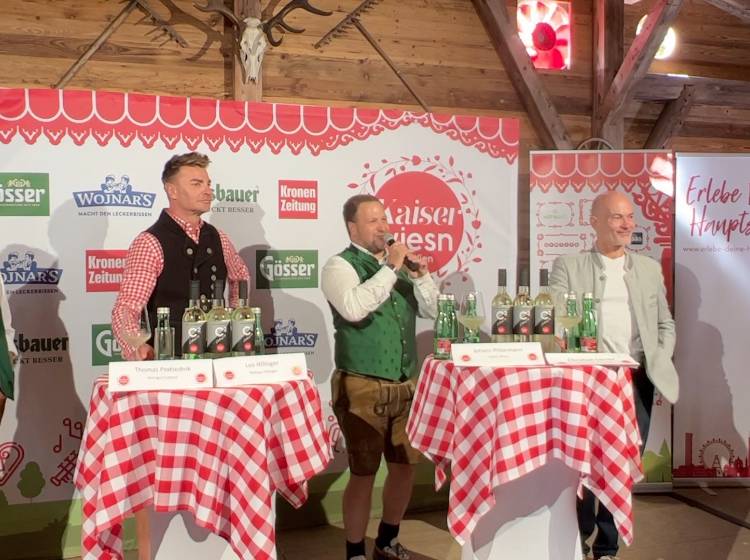 Prater: Wiener "Kaiser Wiesen" mit eigenem Wein