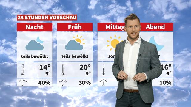 Wetter: Ab Mittag scheint die Sonne