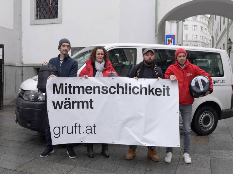 Gruft Winterpaket: Mitmenschlichkeit wärmt