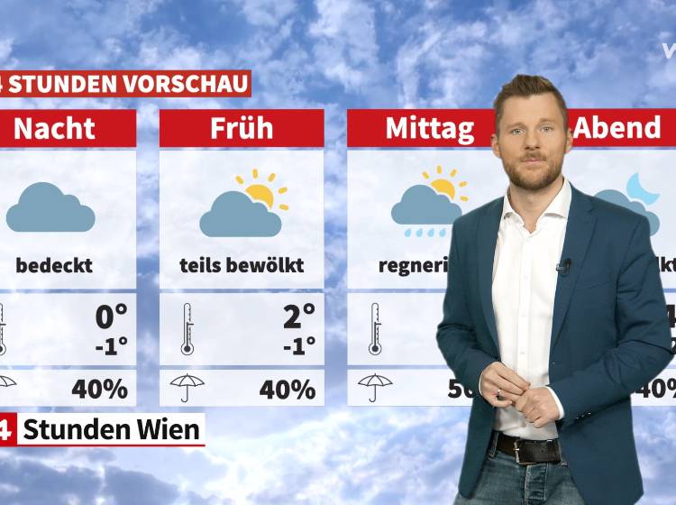 Wetter: Der 24 Stunden Wien Ausblick