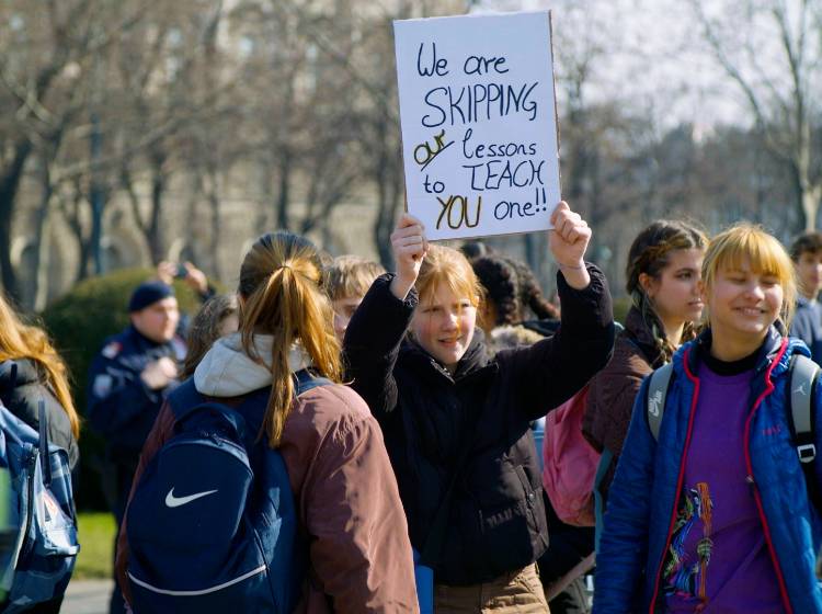 25.000 Menschen bei Klimastreik