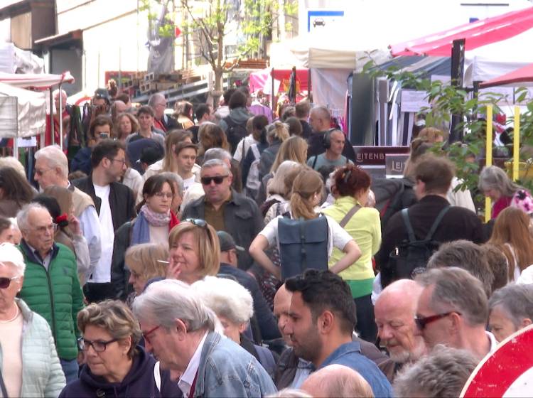 Neubaugasse: Flaniermarkt am 5. und 6. Mai