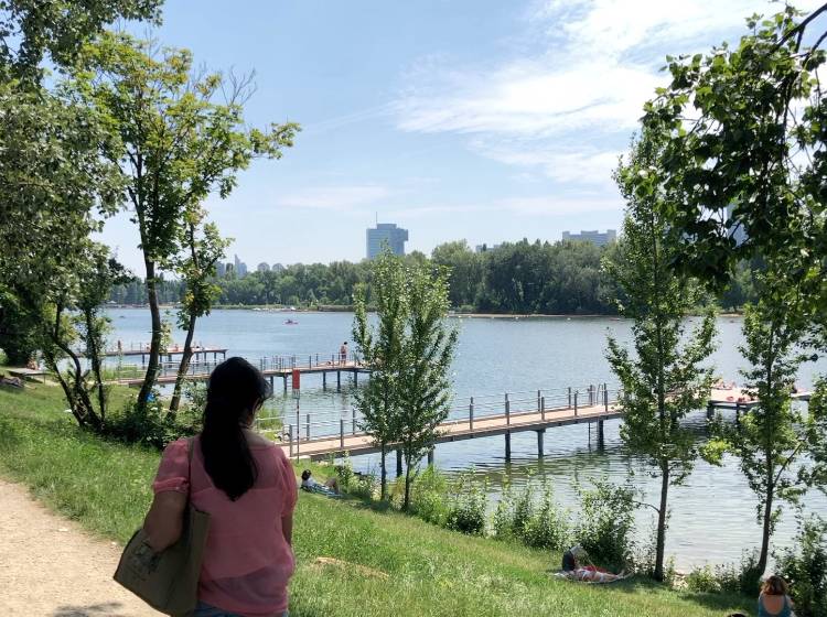 Bezirksflash: Neue Stege für Alte Donau