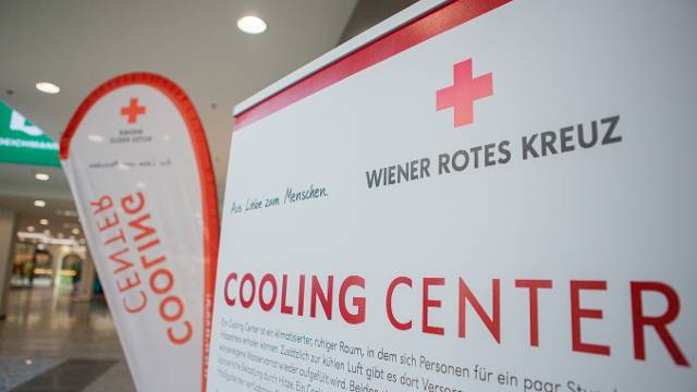 Wiener Rotes Kreuz richtet "Cooling Center" ein