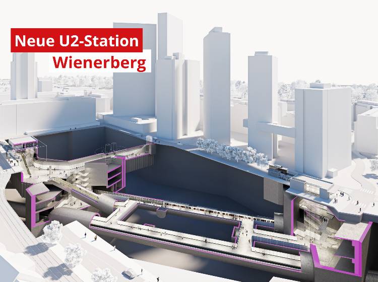 U2-Ausbau bis zum Wienerberg präsentiert