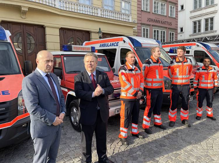 Wien entsendet Einsatzfahrzeuge in die Ukraine