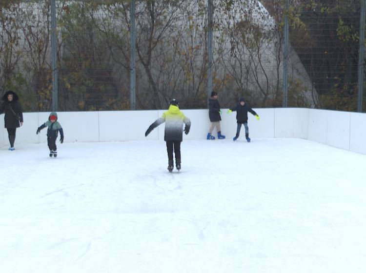 Kostenlos Eislaufen im Bacherpark