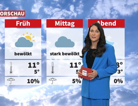 Wetter: Mild aber windig