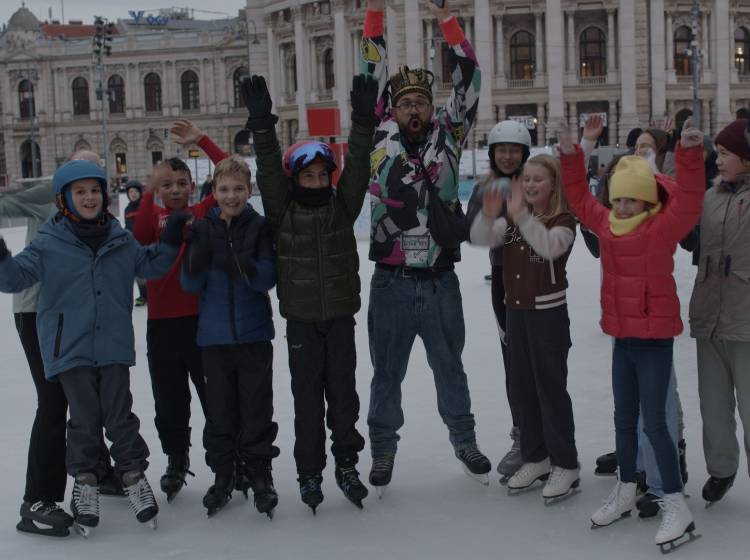 Magischer Eislaufspaß am Wiener Eistraum!