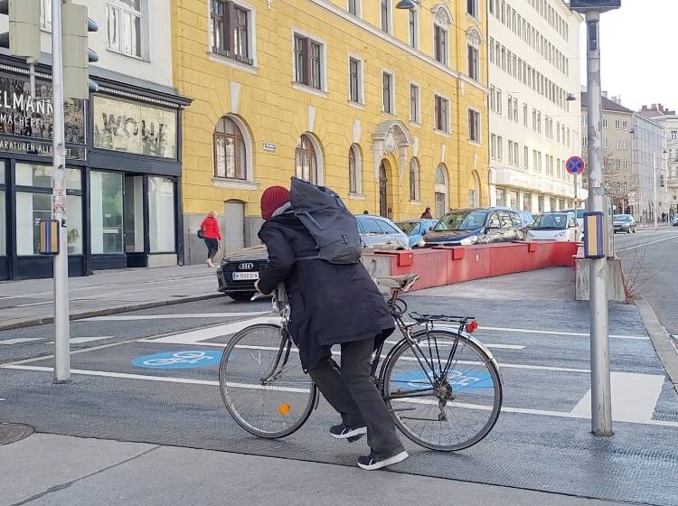 Bezirksflash: Neue Radüberfahrt in Margareten