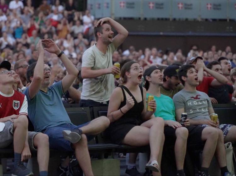 Public Viewing: Hier schaut Wien die EM