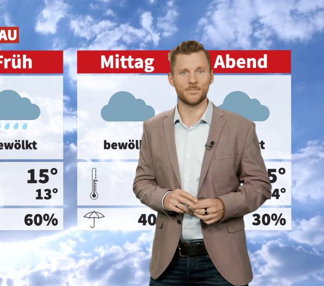 Wetter: Zuerst Regen, dann freundlicher