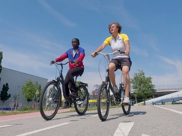 Radfahren: "Ich bin stolz auf mich"