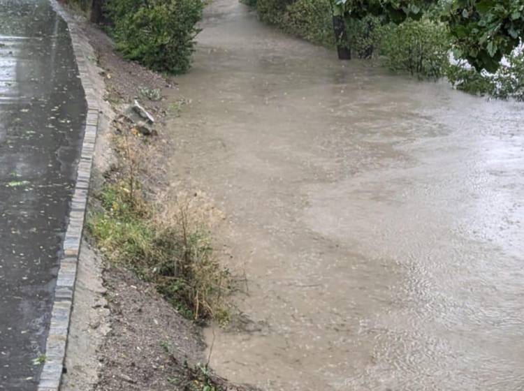 Donaukanal und Wienfluss mit kritischen Pegelständen