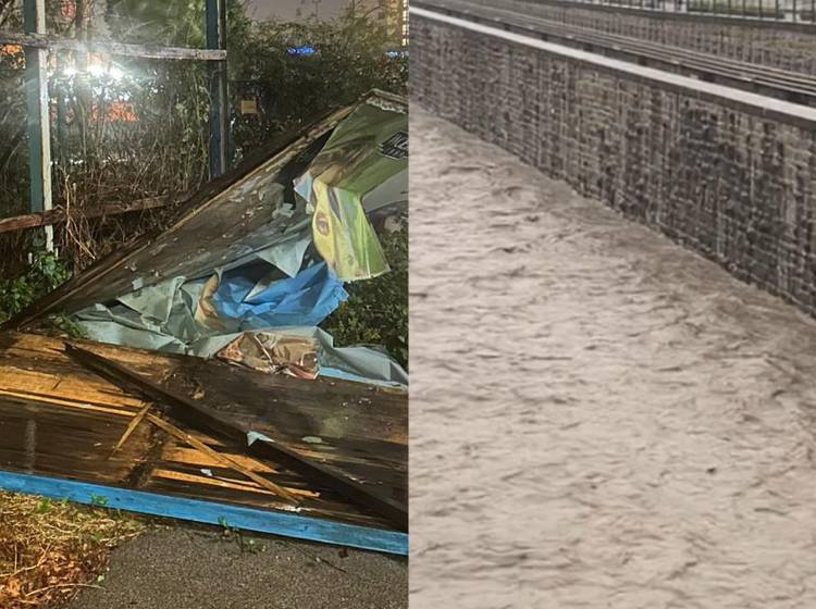 Unwetter setzt U-Bahn-Verkehr zu