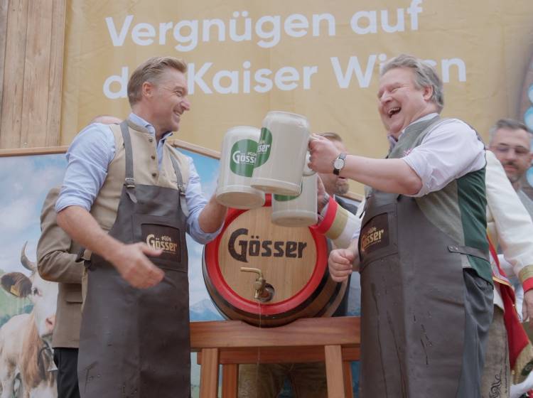 O'zapft is: Wiener Kaiser Wiesn ist eröffnet