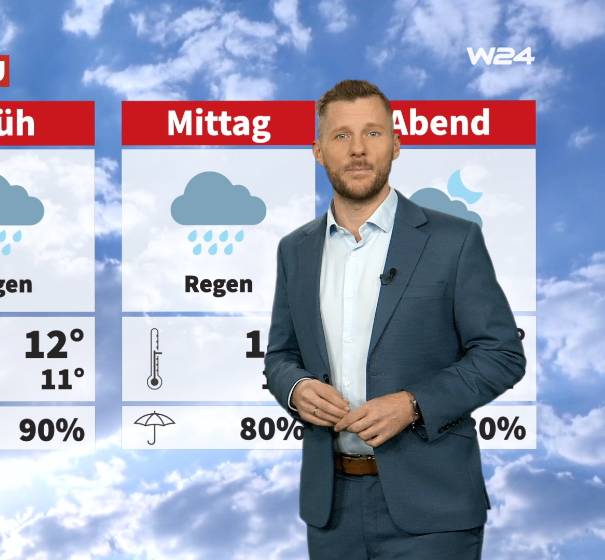 Wetter: Es wird nass